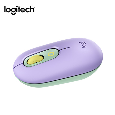 MOUSE LOGITECH POP BLUETOOTH FRESH VIBES LILA/GREEN (910-006544)-P